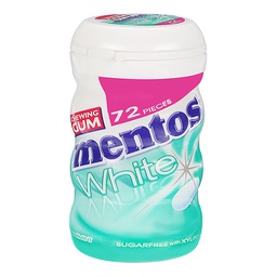 [0100004257] MENTOS WHITE GUM SPEARMINT 72PC SF