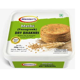 [0100024500] MANIARRS METHI BHAKHARI 200GM