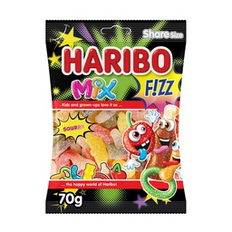 [0100009398] HARIBO FIZZ MIX 70GM