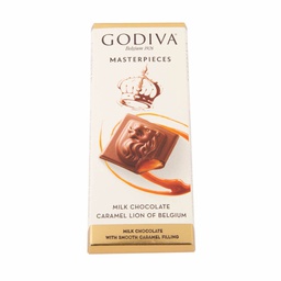 [0100009485] GODIVA TBLT MILK CHOC CRML 86GM