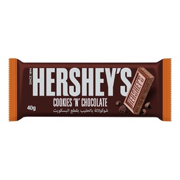 [0100010728] HERSHEYS COOKIES &amp; CHOCO 40GM