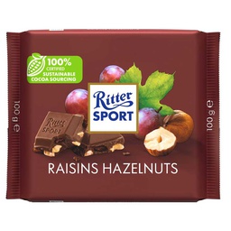 [0100025446] RITTER SPORT RAISIN 100GM