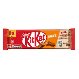 [0100026715] KIT KAT 2 FINGER ORNAGE 9XBAR