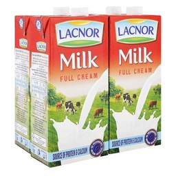 [0100006969] LACNOR UHT MILK  FULL CREAM 1LTR